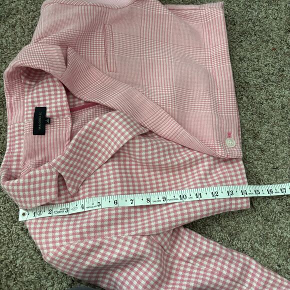 Majorelle X Revolve Nell Cropped Blazer in Picnic Pink Sz M Clueless Preppy - Picture 7 of 12